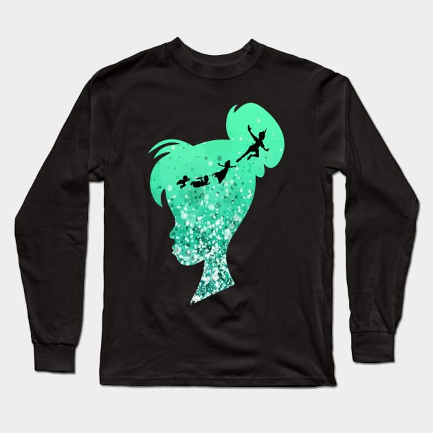 Faith Trust and Pixie Dust Long Sleeve T-Shirt by magicmirror